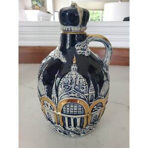 Vintage Japanese Tilso Musical Liquor Decanter 7 1/2" Tall & Plays  How Dry I Am